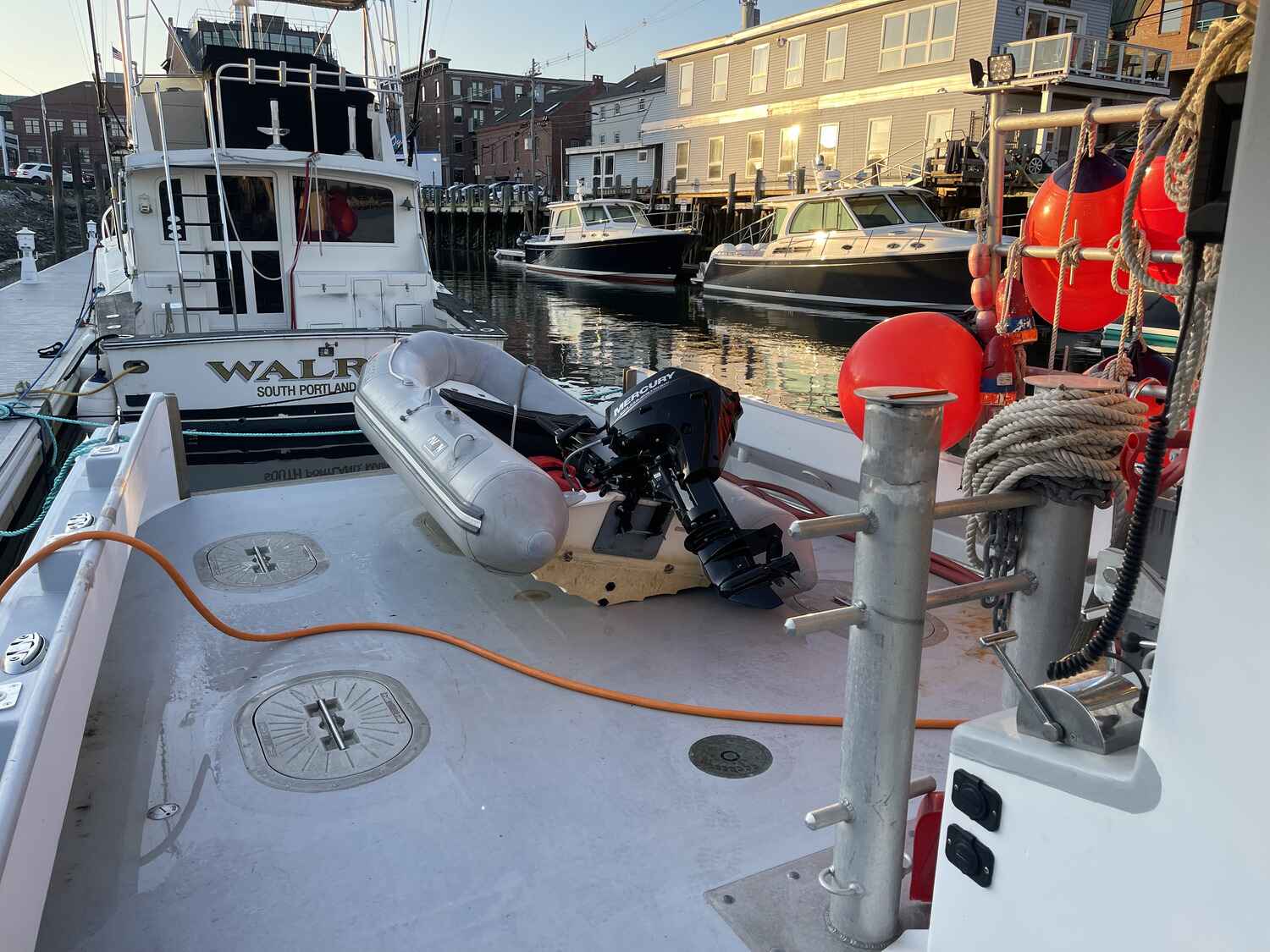 Refloating of the chaulk determination, Marine Salvage